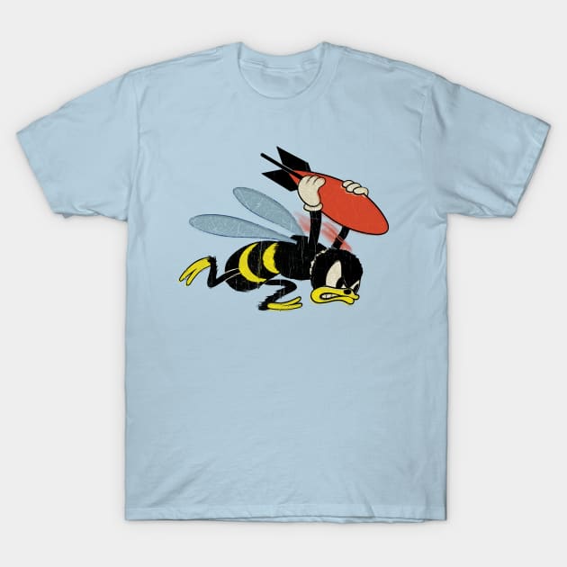 Bomber Bee T-Shirt by Toby Wilkinson